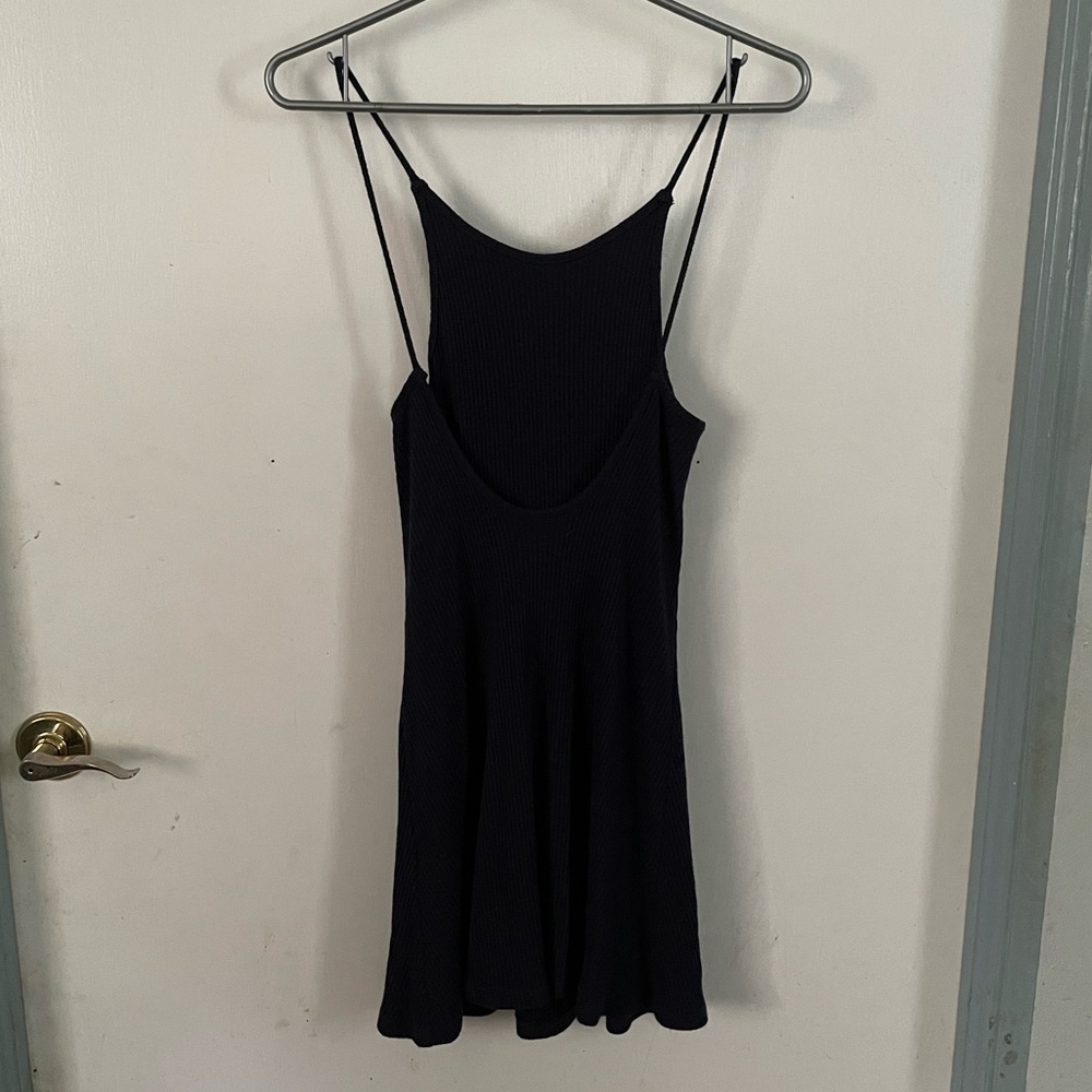 Topshop Ribbed Mini Dress - Picture 4 of 6
